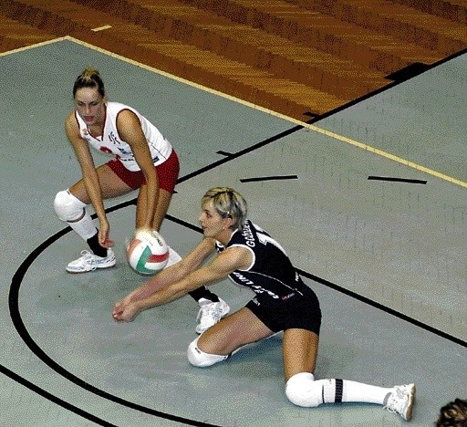 Libero Piasta Marzena Goździewska słabo zagrała w meczu ze Stalą.