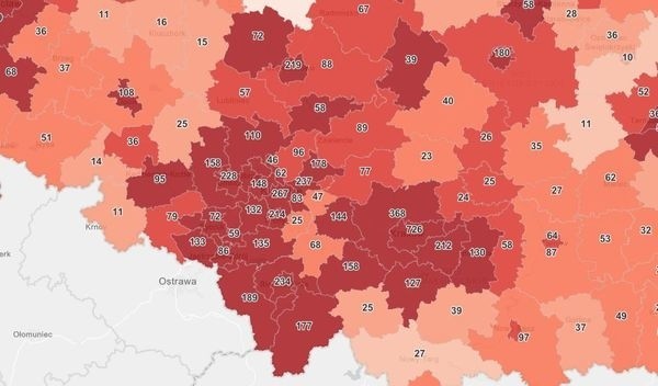 W Częstochowie epidemia przyspiesza. Ponad 200 nowych...