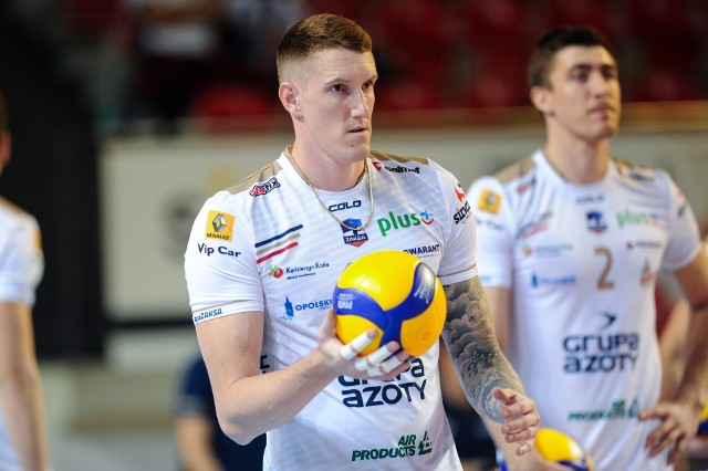 Węgierski atakujący Grupy Azoty ZAKSA Arpad Baroti w ostatnim meczu godnie zastąpił nieobecnego z powodu przeziębienia Łukasza Kaczmarka.