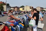 Letnia Giełda Mam w Kościerzynie. Na targowisku miejskim nie brakowało kupujących i sprzedających