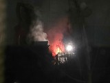 Pożar w Bielsku-Białej. Płonie suszarnia drewna. Strażacy walczą z ogniem