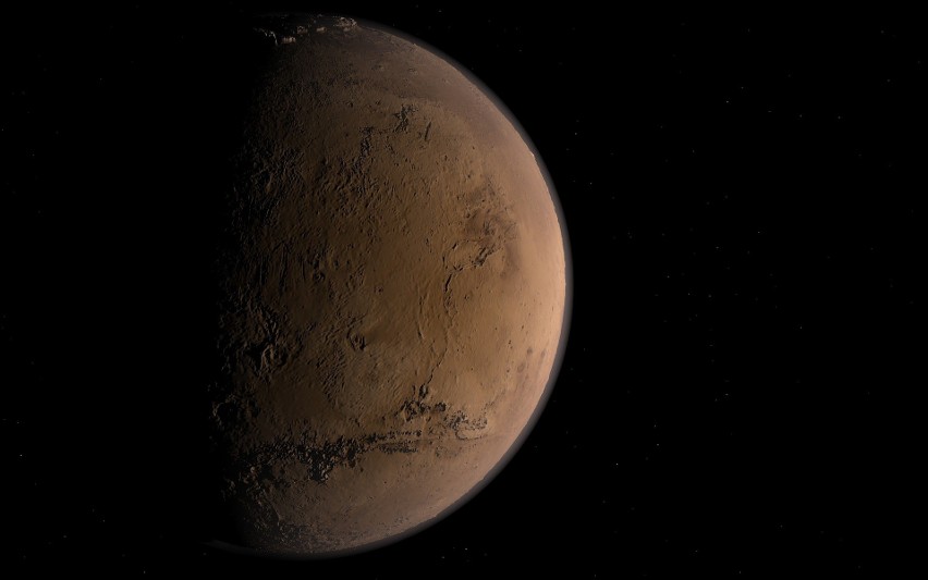 Wielka opozycja Marsa 31.07.2018 Mars blisko Ziemi....