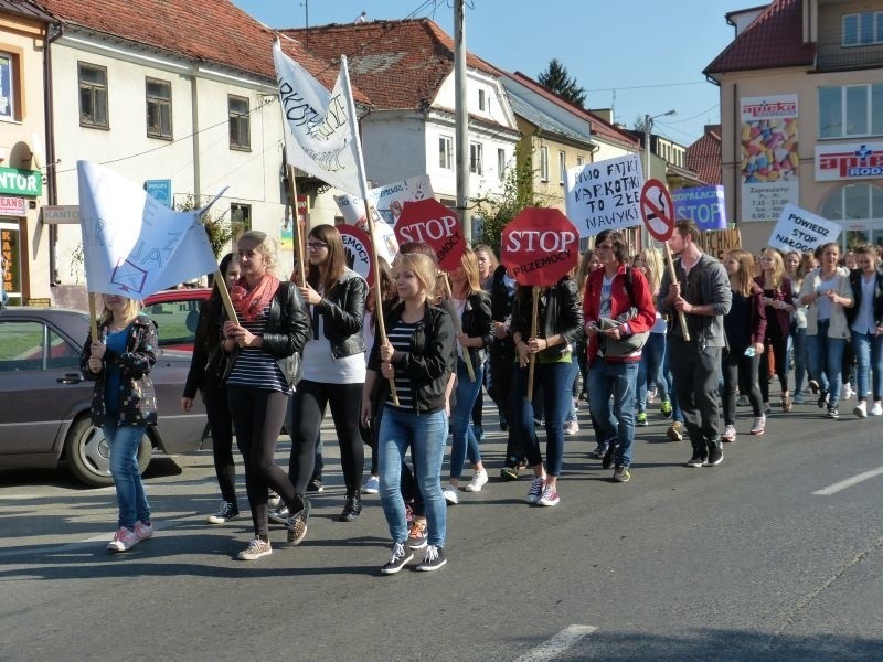 Happening profilaktyczny w Staszowie