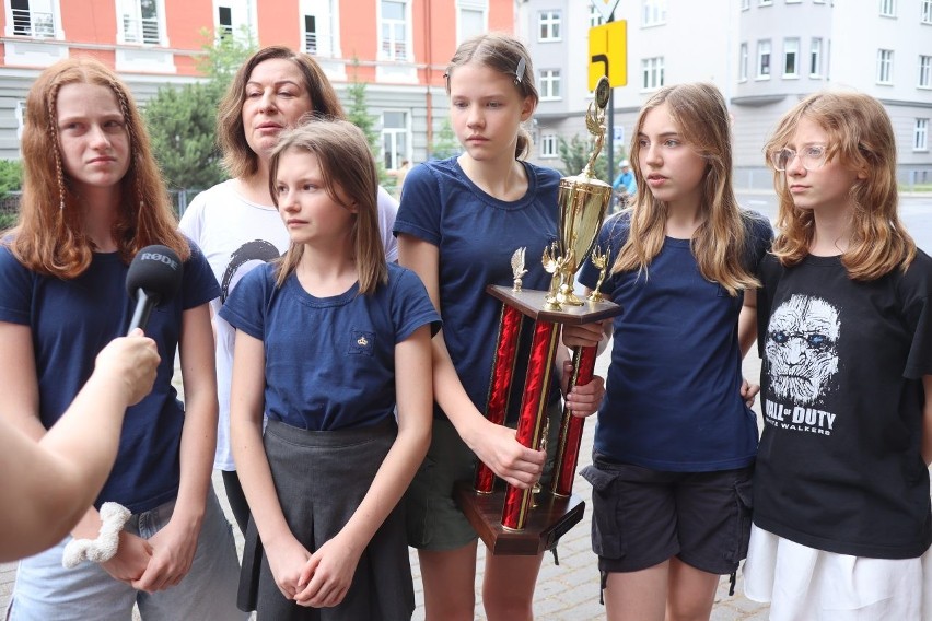 Uczennice z Łodzi zdobyły trzecie miejsce na świecie w konkursie Odyseja Umysłu. Byli w USA z przedstawieniem o koniu trojańskim