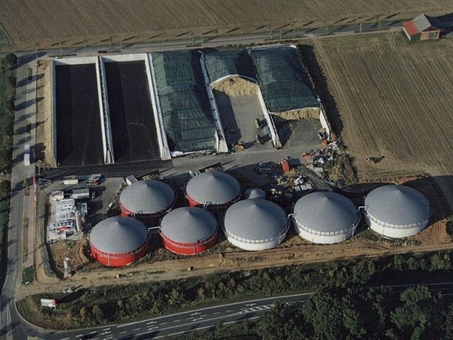 Na zdjęciu &#8211; jedna z niemieckich biogazowni zbudowanych przez koncern, który chce inwestować również w Lęborku.