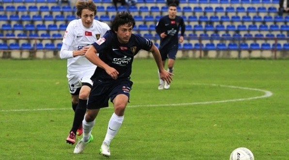 Michał Walski na stałe wpisze się do klubowych kronik, jako najmłodszy zawodnik w dziejach Pogoni.