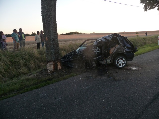 Wypadek pod Czarną Dąbrówką.