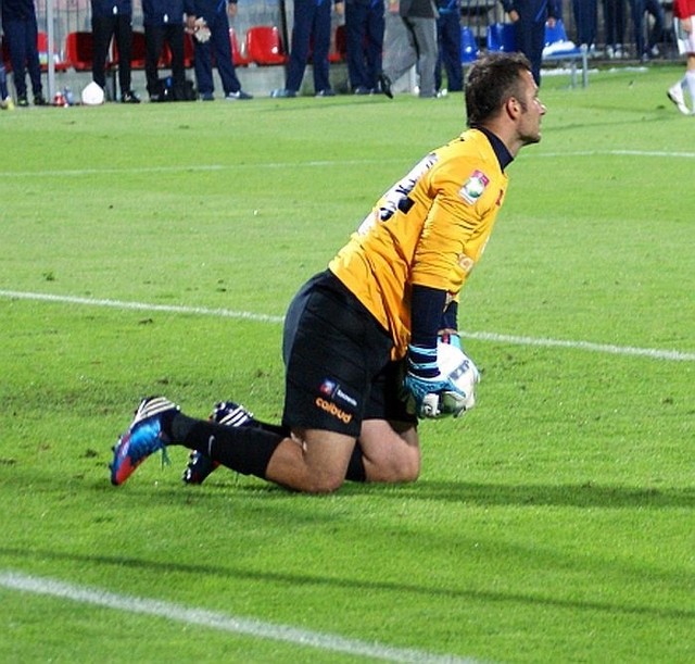 Radosław Janukiewicz stracił miejsce w składzie po meczu z Legią