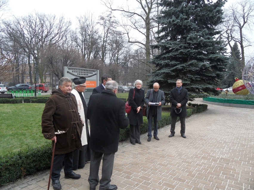 Burmistrz Georg Brüning z Bytomia ma swój plac. To ten przed Urzędem Miejskim