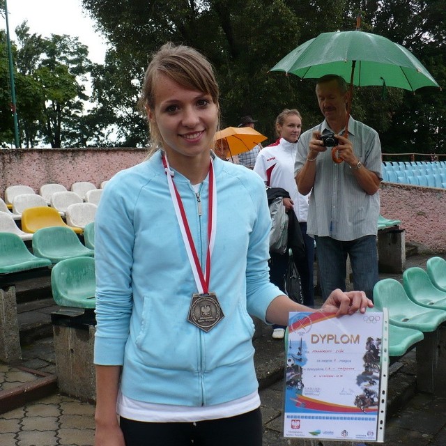Małgorzata Zyśk po raz kolejny pobiła swój życiowy rekord i wróciła do domu z medalem Mistrzostw Polski.