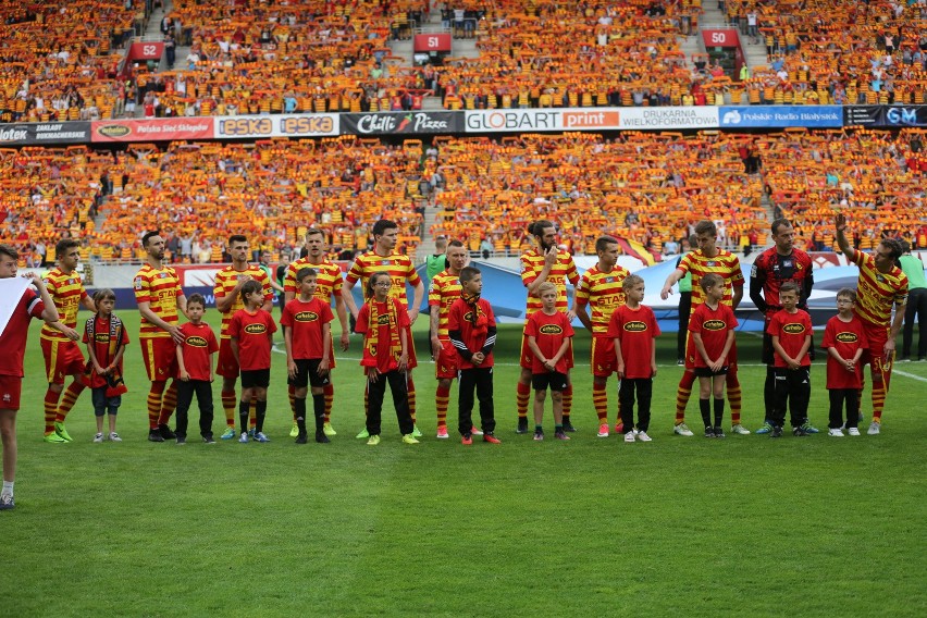 Jagiellonia - Lech 2:2. Jagiellonia Białystok wicemistrzem...