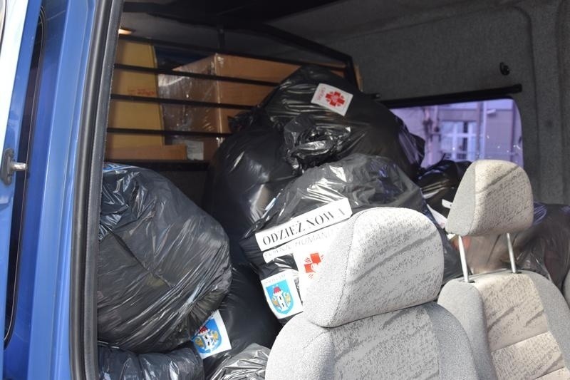 Oświęcim. Ponad 900 kg darów pojechało do Sambora na Ukrainie