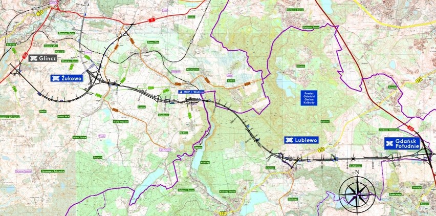 Poznamy szczegóły przebiegu Obwodnicy Metropolii Trójmiejskiej [MAPY] 