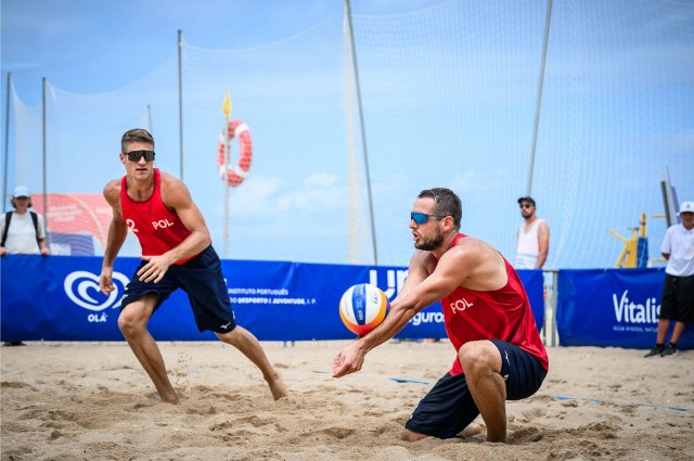 Piotr Kantor i Jakub Zdybek odpadli w turnieju Beach Pro Tour Challenge.