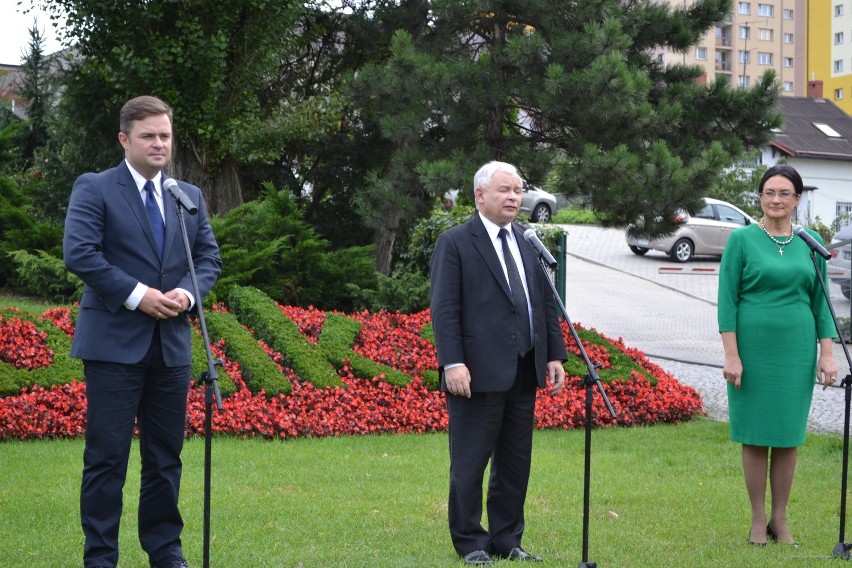 Jarosław Kaczyński w Rybniku