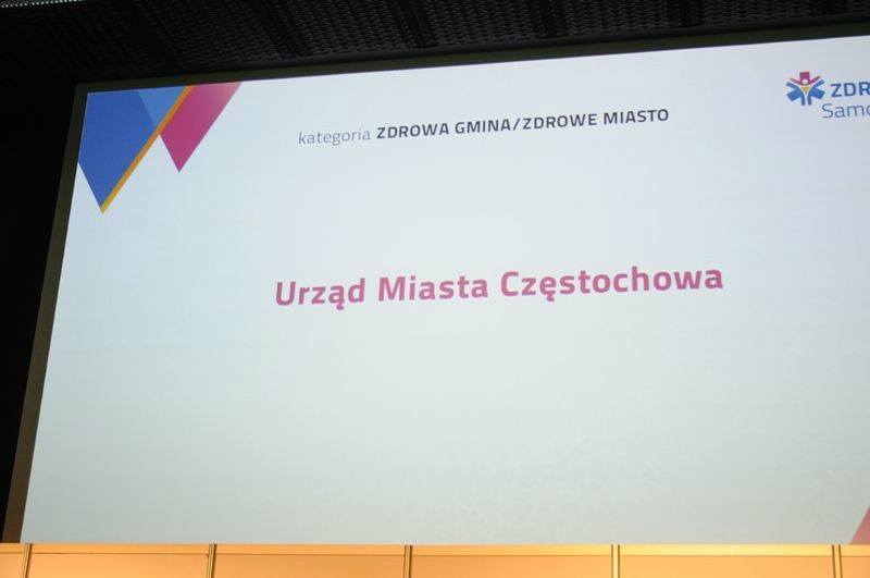 Częstochowa to Zdrowe Miasto: Rynek Zdrowia wyróżnił Częstochowę za programy prozdrowotne