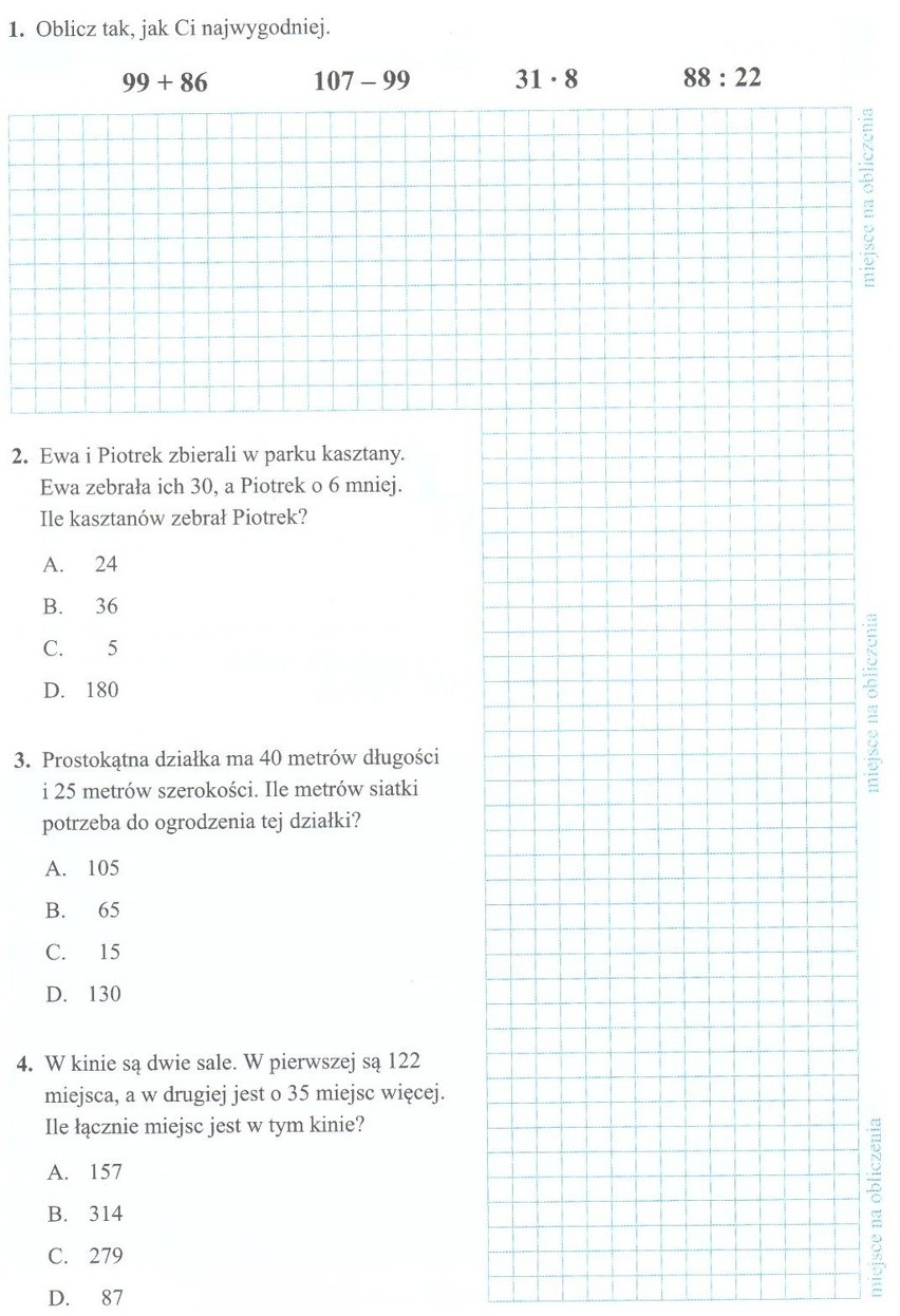 1 ARKUSZ Z MATEMATYKI cd.