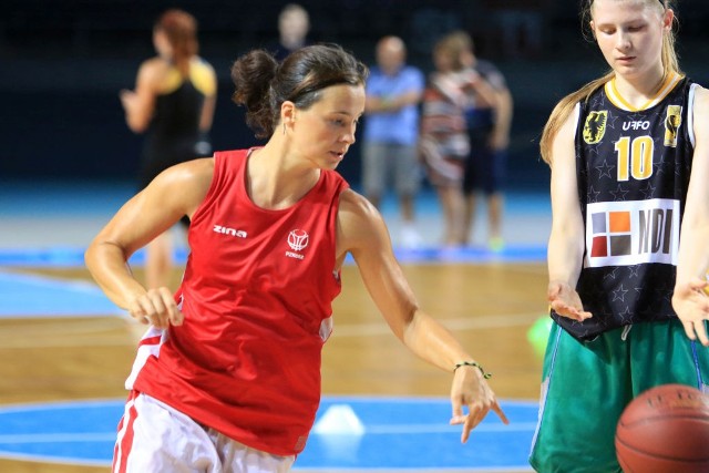 Magdalena Skorek była najskuteczniejszą koszykarką Energi w meczu z MUKS.