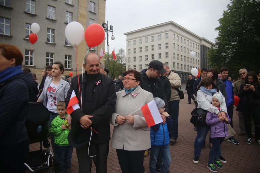 Obchody święta Konstytucji 3 Maja w Katowicach ZDJĘCIA+WIDEO