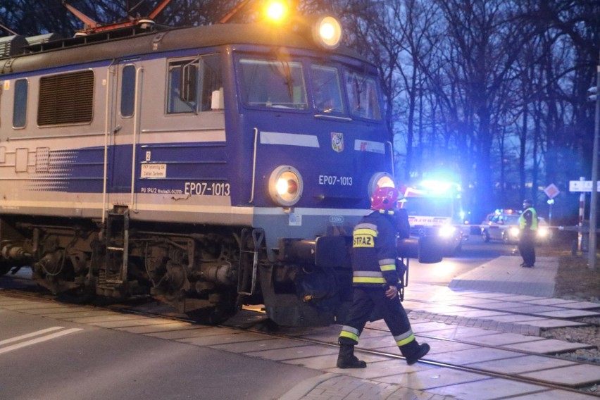 Śmiertelne potrącenie przez pociąg we Wrocławiu