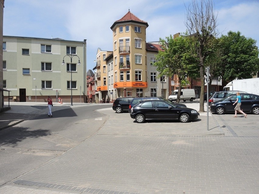 Odnowiona ulica Jana Pawła II w Bytowie
