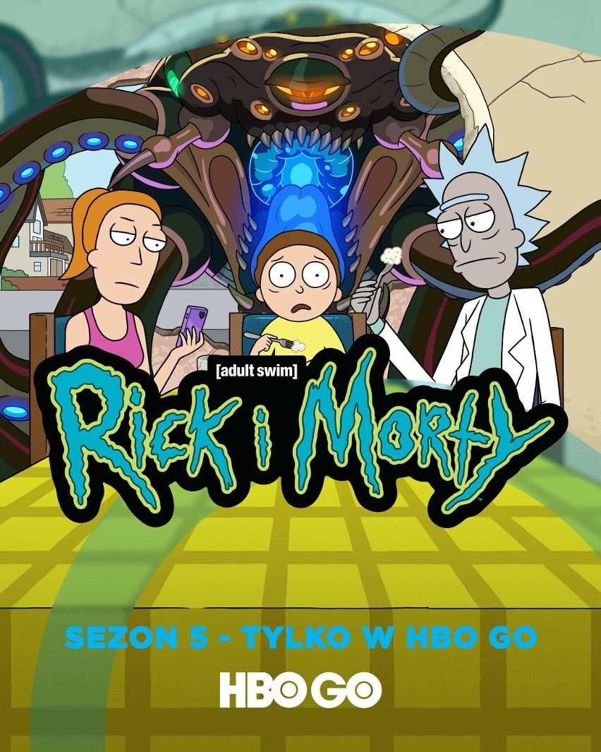 sezon serialu "Rick i Morty" dostępny jest tylko na...