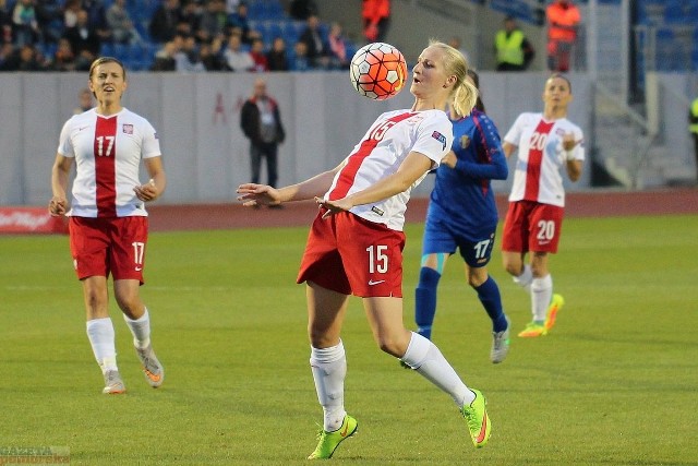 Na stadionie OSiR kadry narodowe kobiet Polski i Mołdawii rozegrały mecz piłki nożnej. Są to eliminacje do mistrzostw Europy kobiet Holandia 2017.