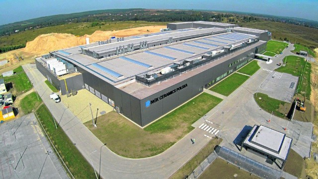 Nowy zakład produkcyjny NGK Ceramics będzie pierwszym, który rozpocznie działalność na terenach Katowickiej Specjalnej Strefy Ekonomicznej w Dąbrowie Górniczej - Tucznawie