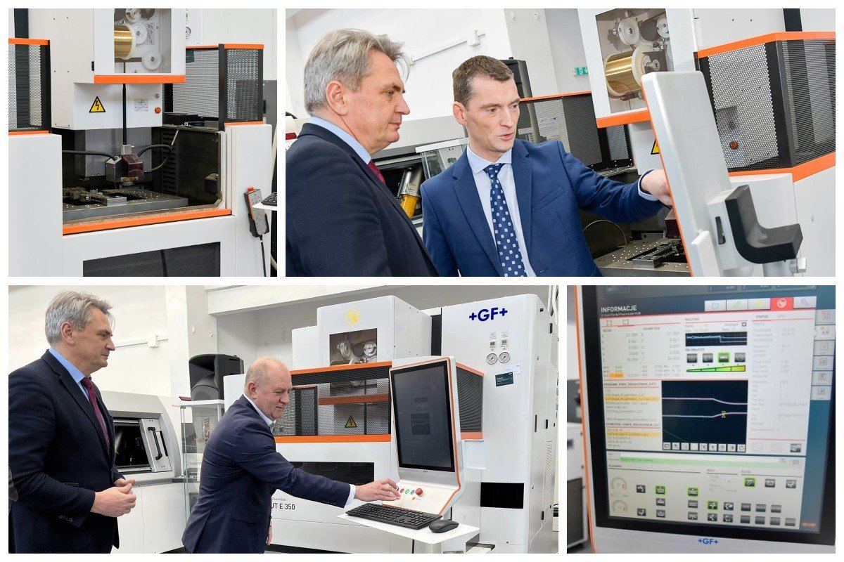 Se ha abierto un laboratorio de última generación en la Universidad Tecnológica de Opole.  Porque la ciencia debe ir de la mano de los negocios [ZDJĘCIA]