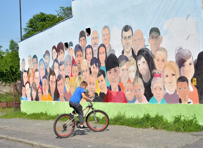 Na Bronowicach powstał nowy mural. Przedstawia jej mieszkańców (ZDJĘCIA, WIDEO)