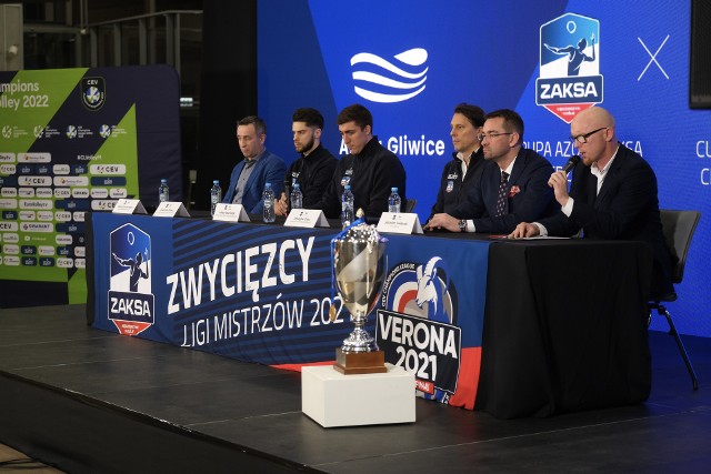 Grupa Azoty ZAKSA Kędzierzyn-Koźle ponownie zagra w Lidze Mistrzów w Arenie Gliwice     Zobacz kolejne zdjęcia. Przesuwaj zdjęcia w prawo - naciśnij strzałkę lub przycisk NASTĘPNE
