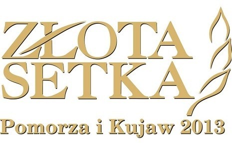 Logo Złotej Setki  Pomorza i Kujaw 2013