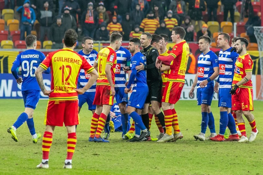 Mecz Jagiellonia - Wisła Płock