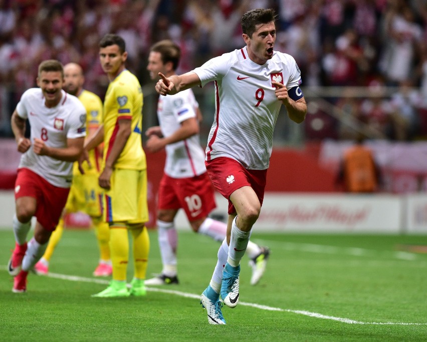 Robert Lewandowski w ostatnich sześciu meczach reprezentacji...