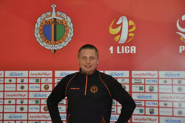 Paweł Rząsa, trener juniorów młodszych Chrobrego Głogów