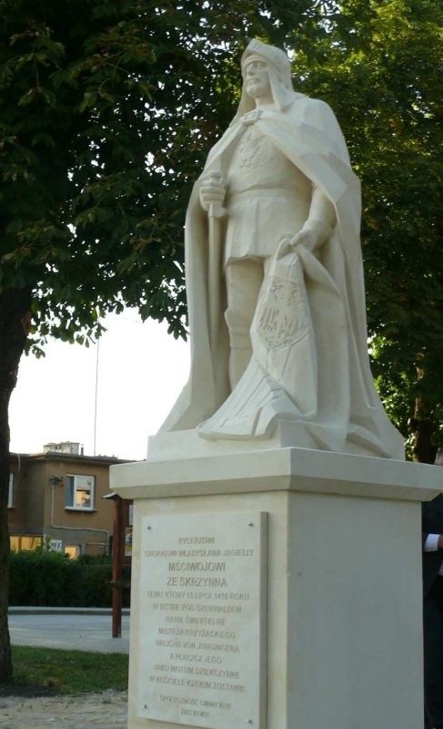Pomnik Mściwoja, trzymającego w ręku płaszcz Urlyka von...