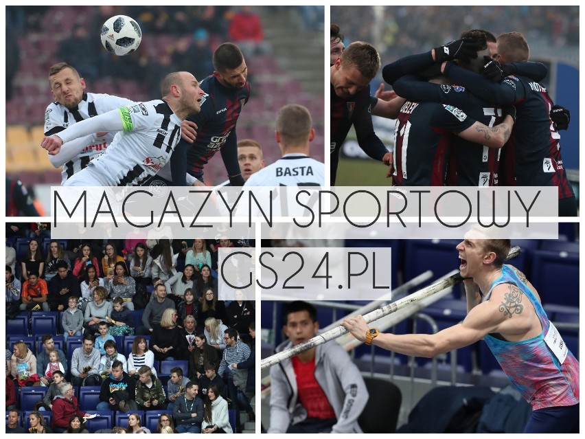 Magazyn sportowy GS24.pl: Świetna inauguracja wiosny Pogoni Szczecin, tyczka w Szczecinie [WIDEO]