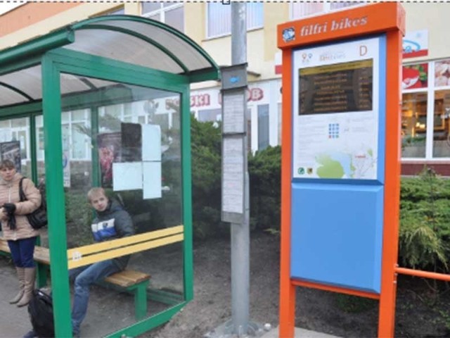 Bezobsługowa wypożyczalnia rowerów i przystanek autobusowy ze Szczecinka
