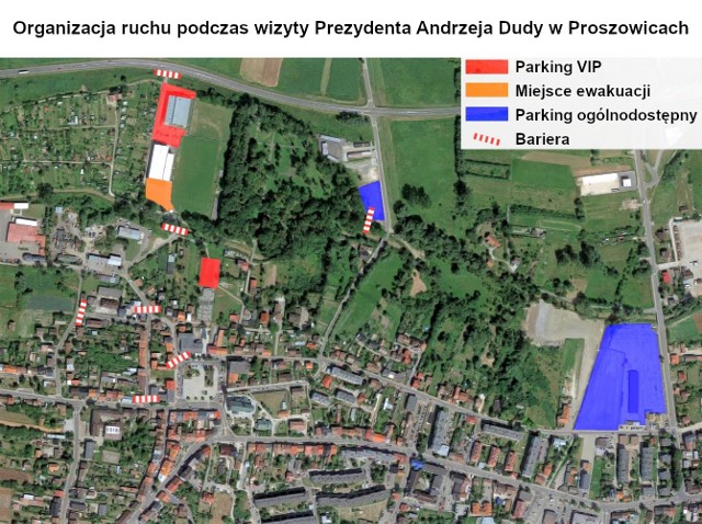 Organizacja ruchu w Proszowicach w czwartkowe popołudnie