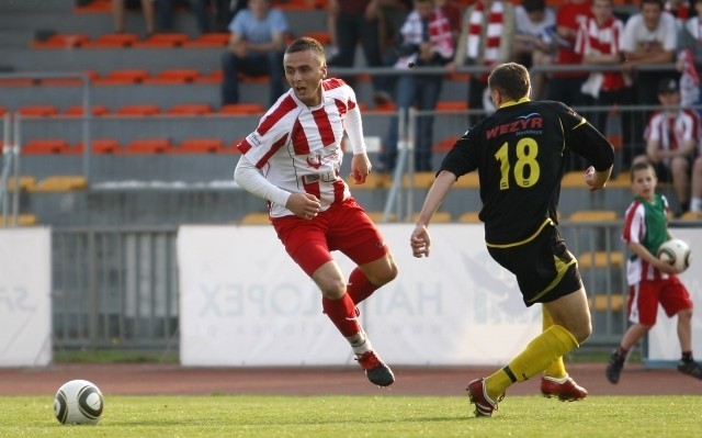 Rafał Zawiślan zdobył w sobotę bardzo ważnego gola dla Resovii.
