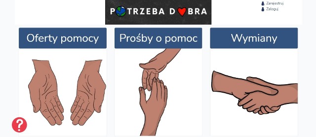 Platforma funkcjonuje w Internecie pod adresem: potrzebadobra.uj.edu.pl