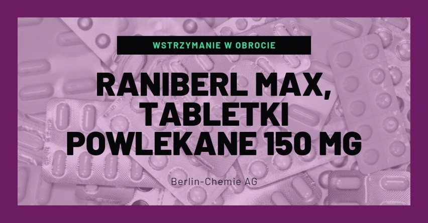 Raniberl Max, tabletki powlekane 150 mg...