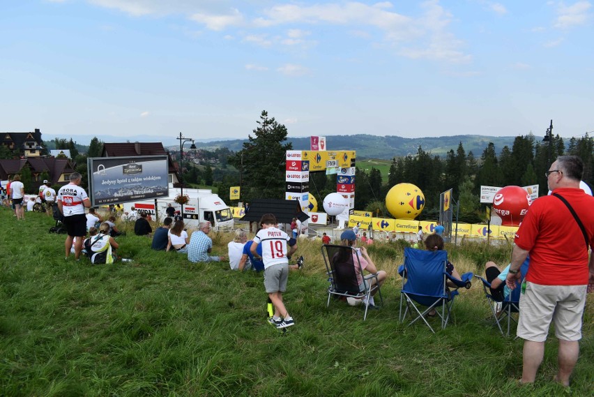 Tour de Pologne 2020. Tak Bukowina Tatrzańska kibicowała kolarzom