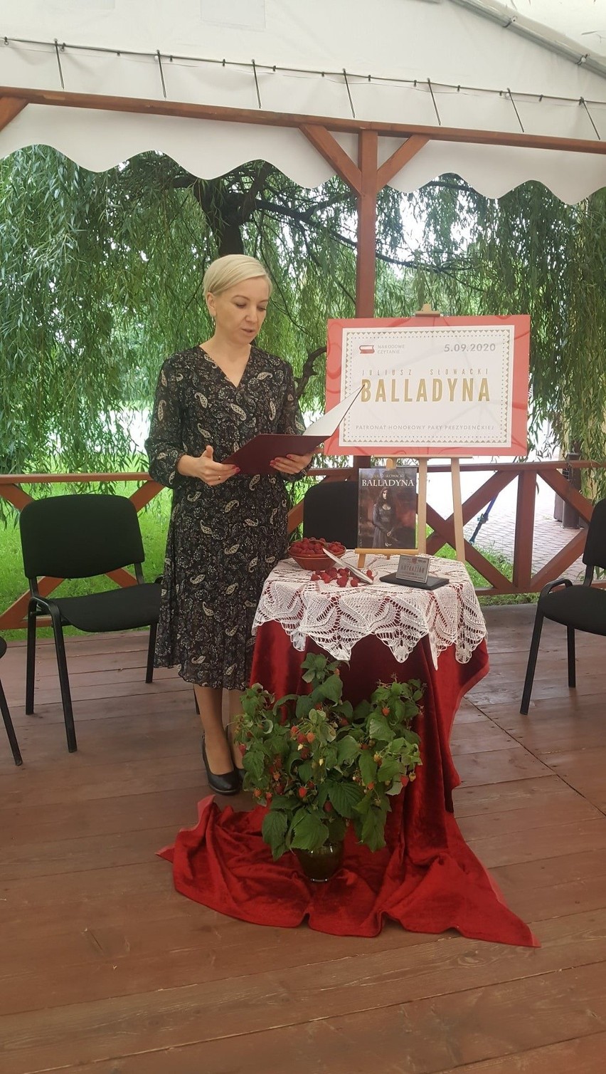 Narodowe czytanie "Balladyny" w Skaryszewie tym razem będzie w Internecie - skaryszewianie nagrali film