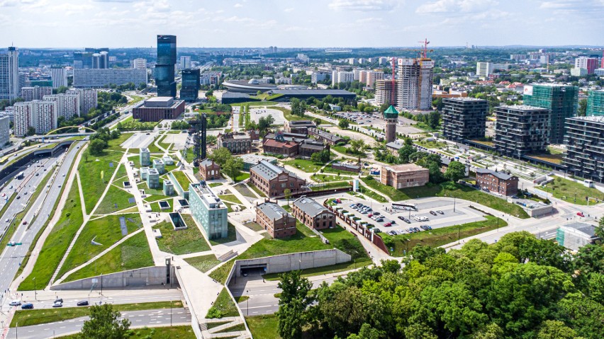 Katowice są pierwszym miastem Europy Środkowo-Wschodniej z...