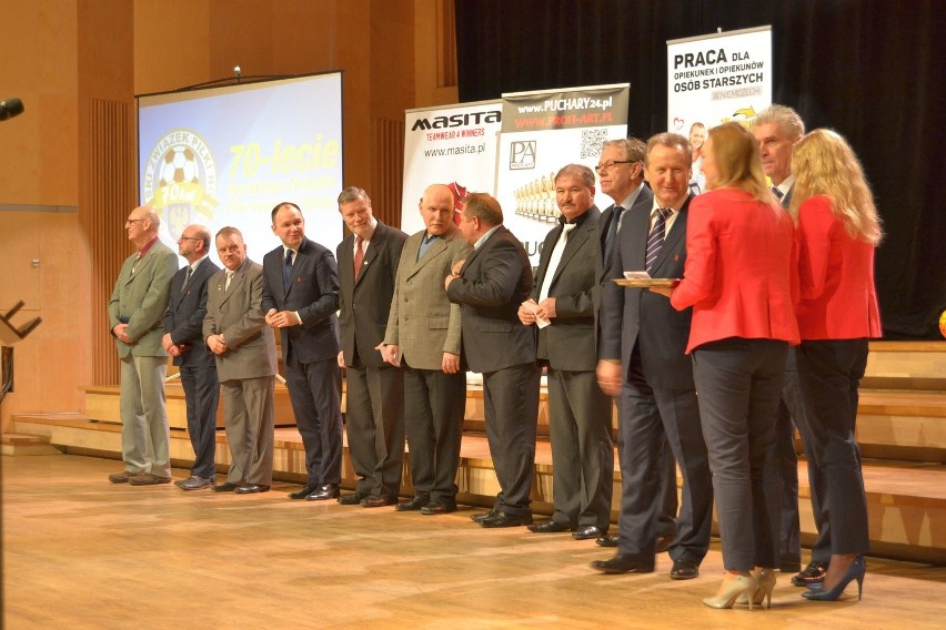 Uroczysta gala 70-lecia Opolskiego Związku Piłki Nożnej.