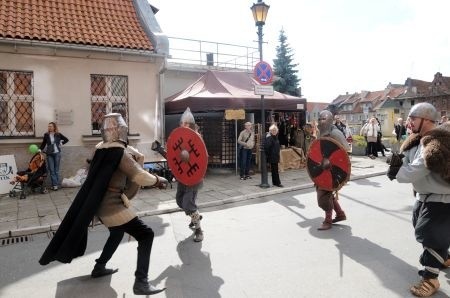 mogliśmy oglądać w akcji m.in. w czasie święta ul. Przedzamcze