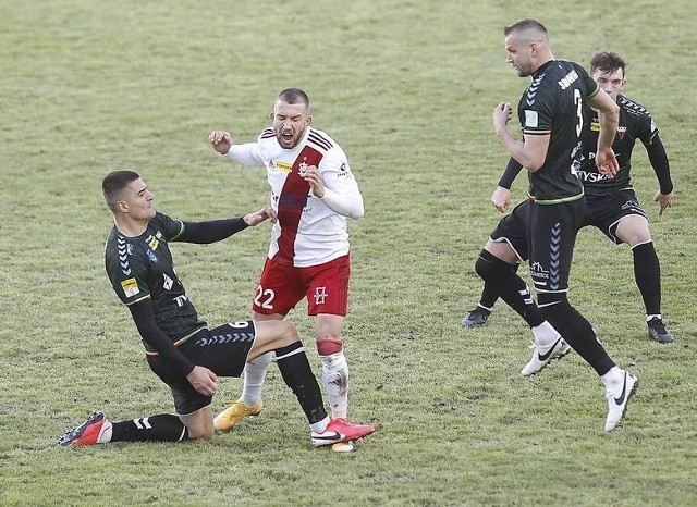 20.02.2021 r. ŁKS Łódź - GKS Tychy 0:3.Zobacz kolejne zdjęcia. Przesuwaj zdjęcia w prawo - naciśnij strzałkę lub przycisk NASTĘPNE