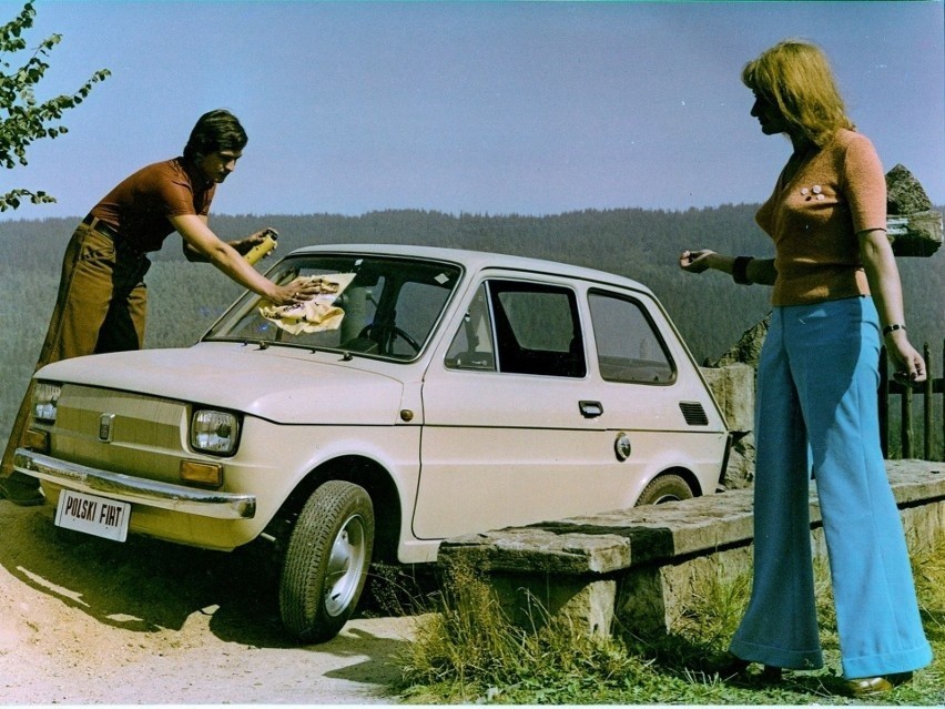 Fiat 126p – popularny maluch.