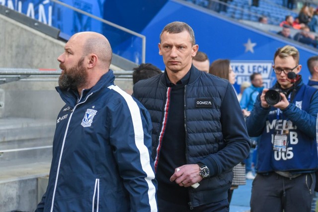 Trener Dariusz Żuraw ma słuszne pretensje do arbitrów, bo Lech Poznań jest krzywdzony przez ich decyzje